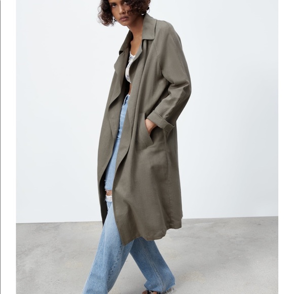Zara Trench Coat - Picture 3 of 13